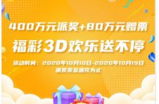 福彩3D游戏满额赠票活动，收官在即！