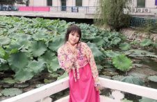 北京美女书画家宋海燕——人美字画美，妙趣偶天成