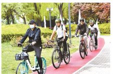北京二环路全线自行车道6月底完成改造