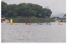 第二届重庆长寿中匈皮划艇邀请赛激情开赛 200余名选手竞速长寿湖