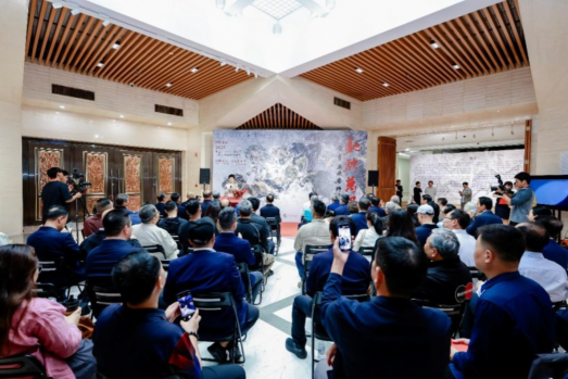 “驰骋万里—黄胄马欣乐师生画展”在炎黄艺术馆盛大开幕